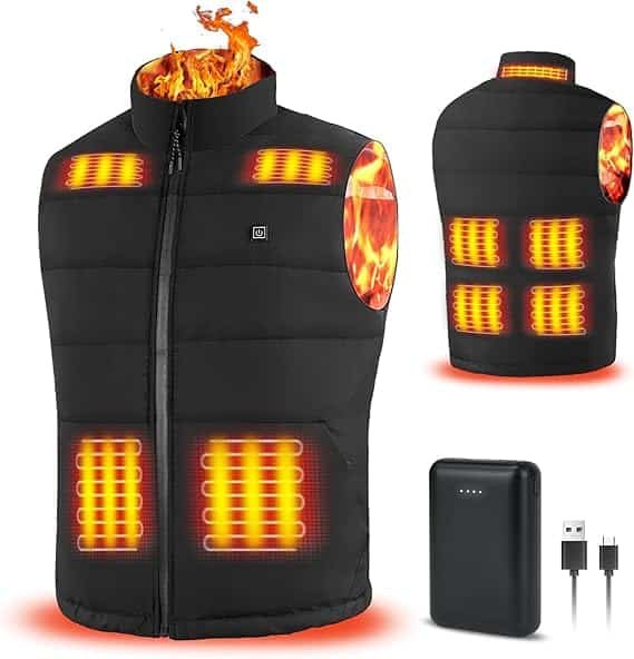 Heated vest